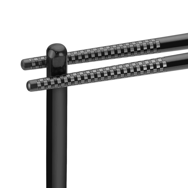 SHARECOOK Stainless Steel Chopsticks, 9.45 Inches, Reusable (5 Pairs, Black) - Image 4